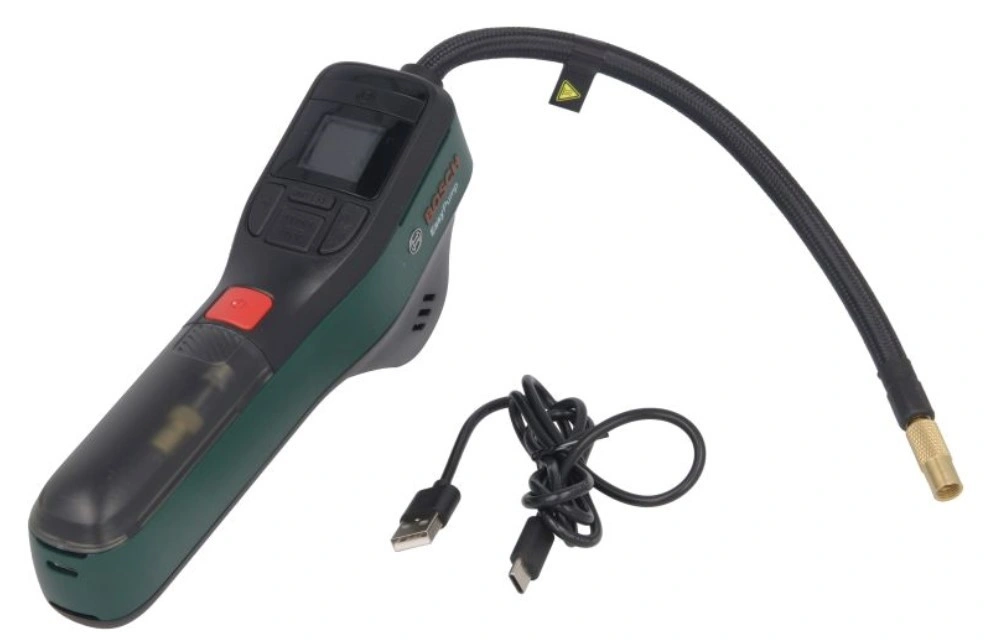 Luftkompressor Bosch EasyPump -  med batteri som kan lades, bærbar, digital - akkumulator pumpe 10 bar – bilde 2