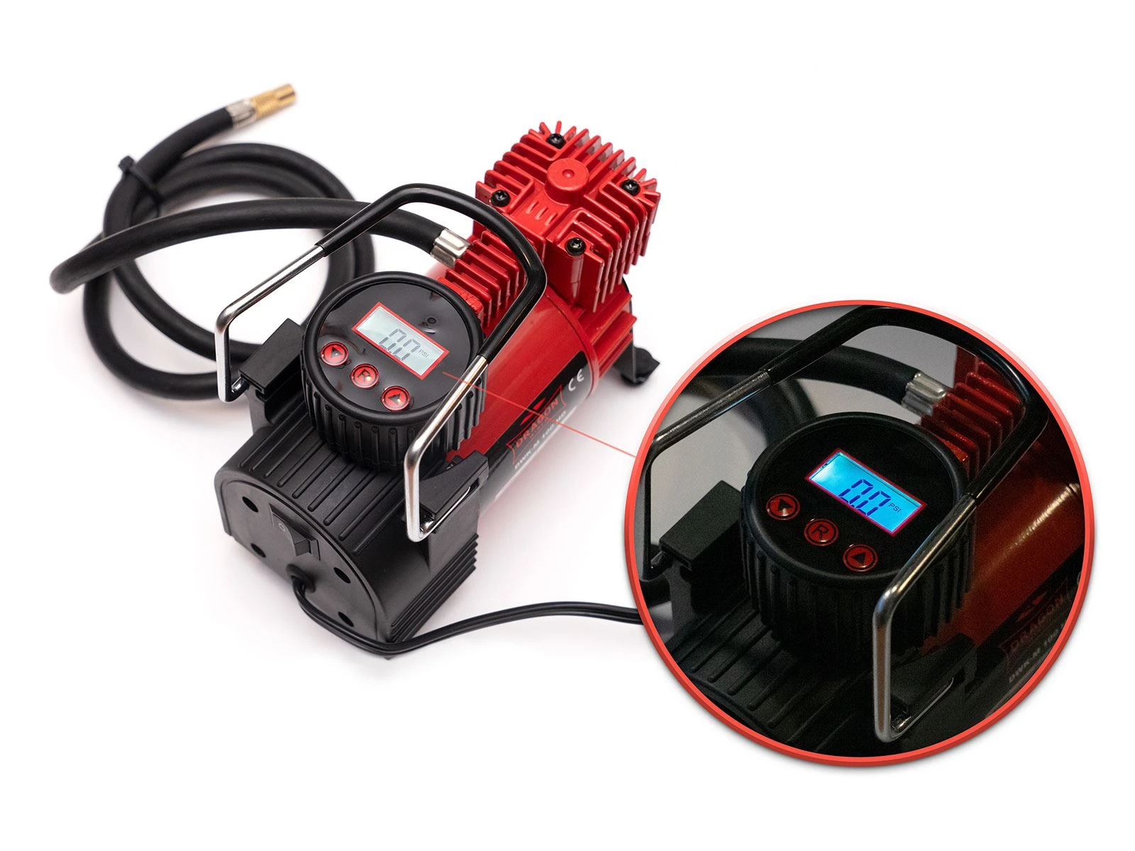 Luftkompressor Dragon Winch DWK-M 100 HD 12 V 35 l/min 100 PSI – bilde 3