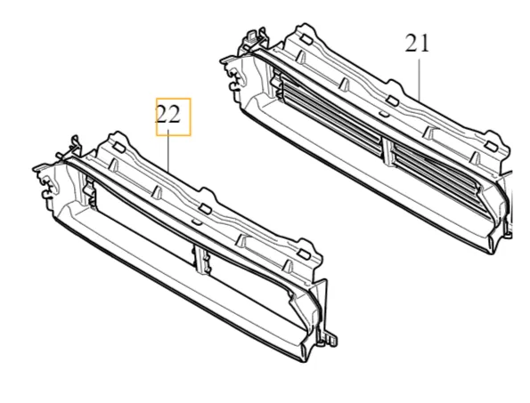 Luftleder Volvo S60 / V60 2000 -> │ Genuine®