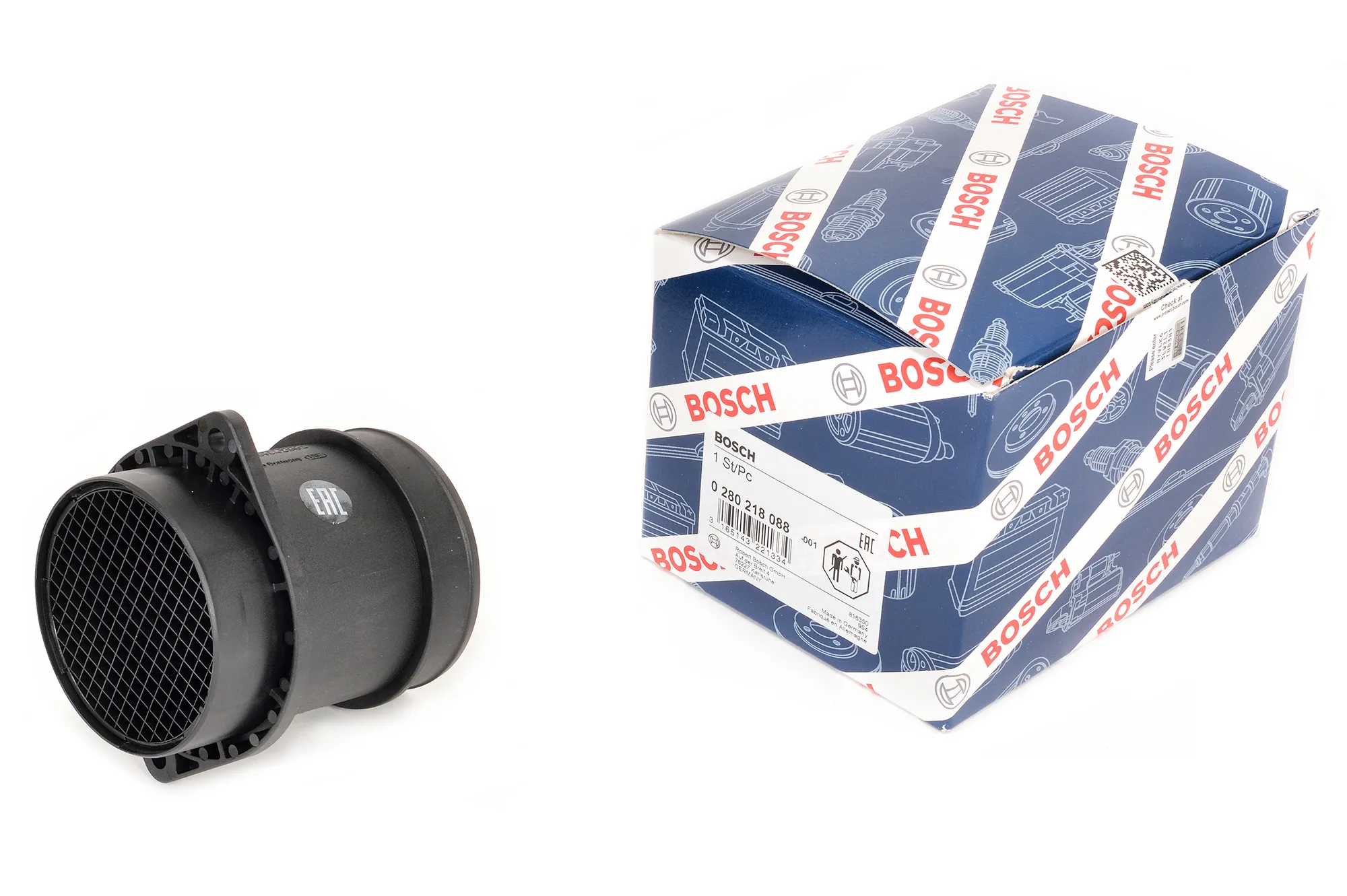 Luftmengdemåler Volvo S60 S80 V70 XC70 XC90 2001-2009 │ bensin/diesel (Bosch)