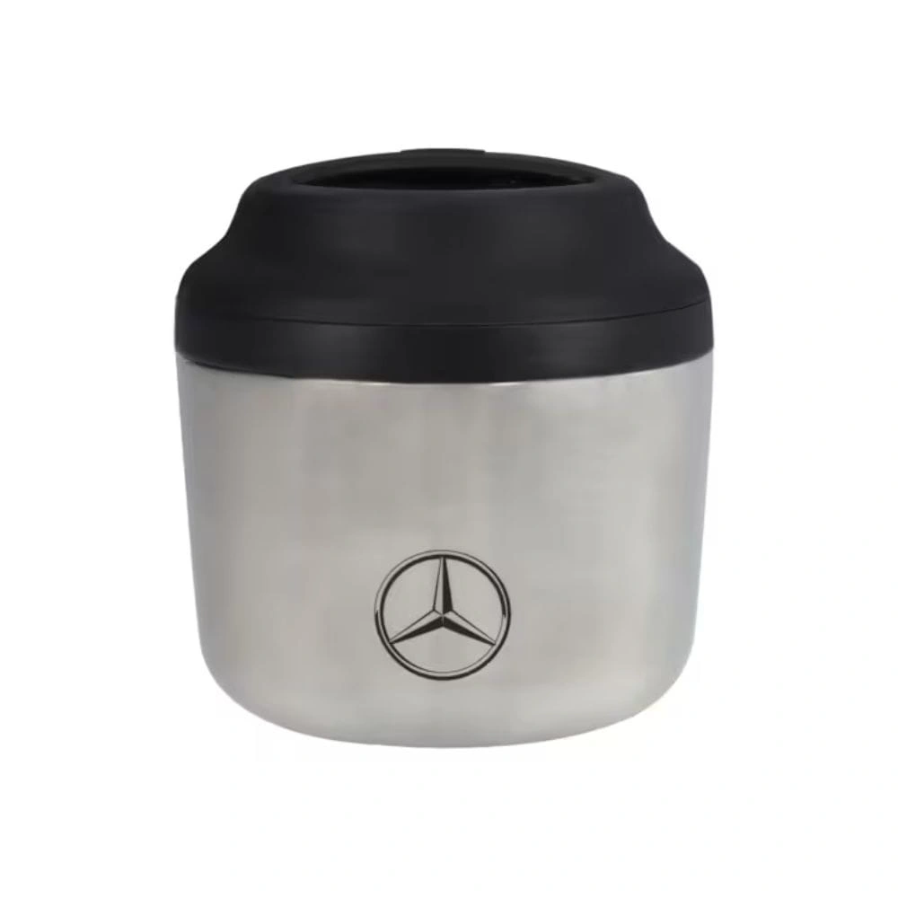 Lunchboks Mercedes-Benz isotermisk svart/sølv – 0,55 L