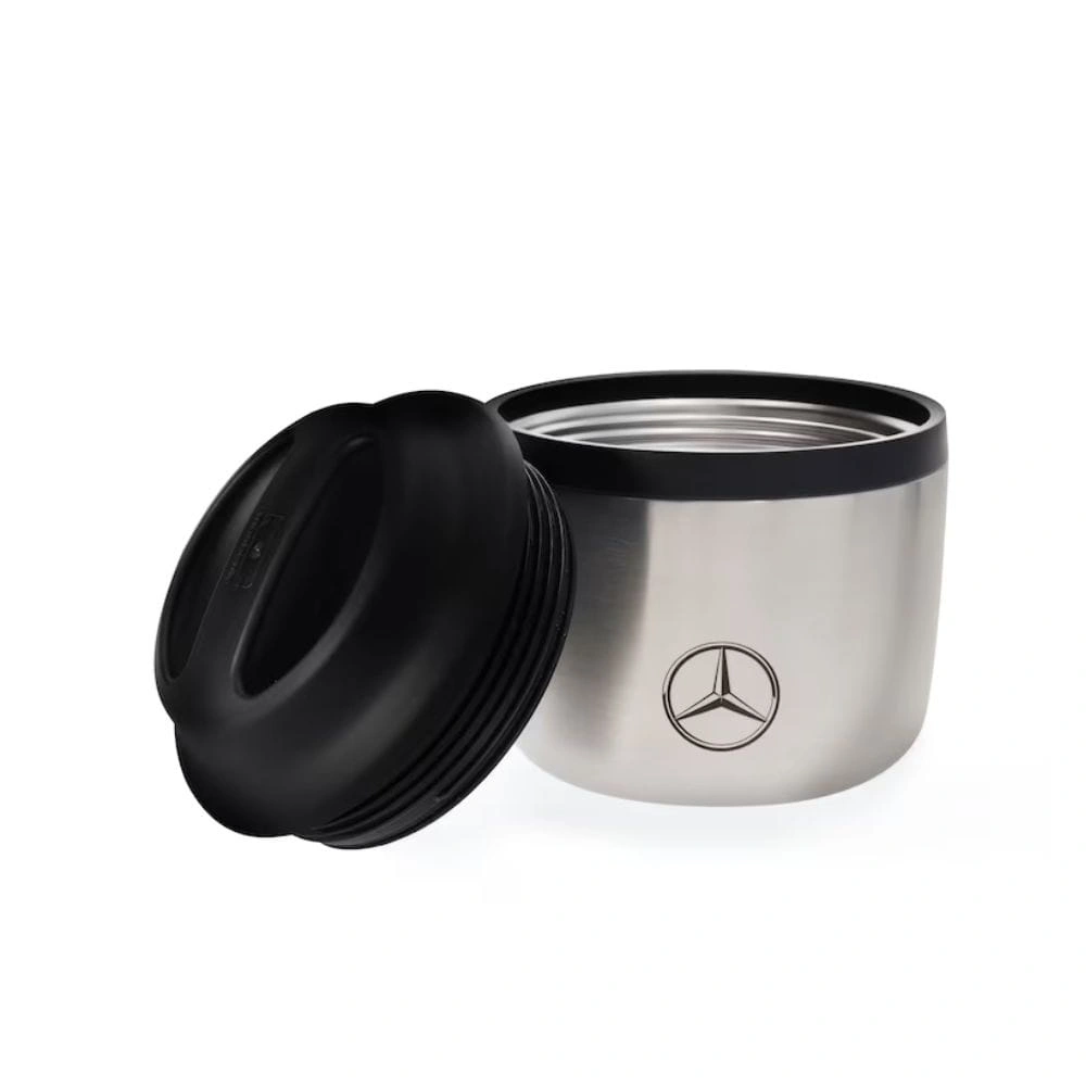 Lunchboks Mercedes-Benz isotermisk svart/sølv – 0,55 L – bilde 2