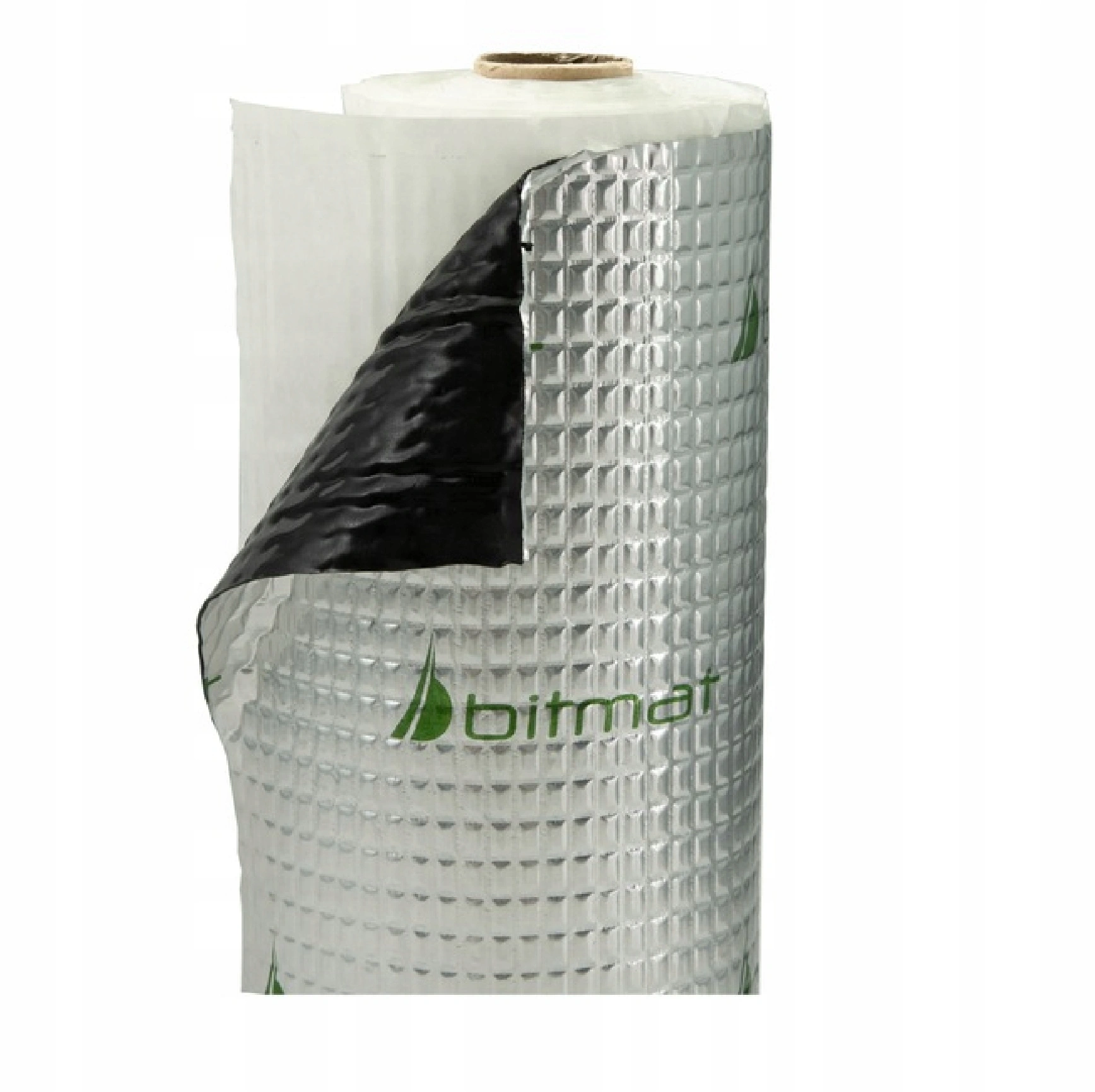 Lydisolasjonsmatte ECO-25 │ 2,5 mm butylmatte med aluminium 200 cm × 50 cm │ Bitmat® – bilde 2