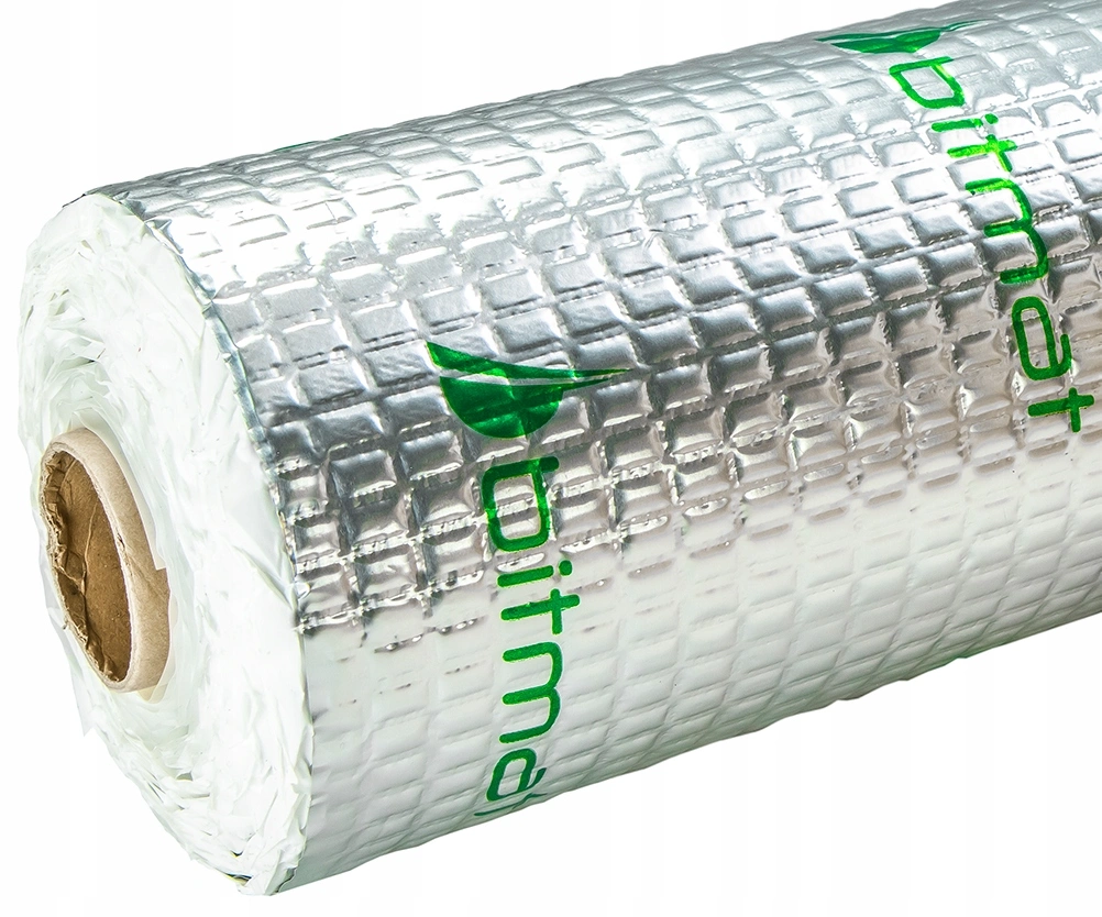 Lydisolasjonsmatte ECO-25 │ 2,5 mm butylmatte med aluminium 200 cm × 50 cm │ Bitmat® – bilde 3