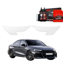 Lyktbeskyttere Audi RS3 2025 │ PPF beskyttelsesfolie Gjennomsiktig BodyShield