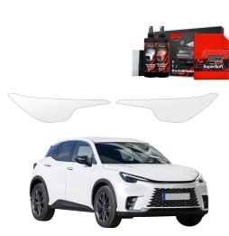 Lyktbeskyttere Lexus LBX 2023 - 2025 │ PPF beskyttelsesfolie Gjennomsiktig BodyShield