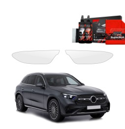 Lyktbeskyttere Mercedes GLC 220d 2022 - 2025 │ PPF beskyttelsesfolie Gjennomsiktig BodyShield