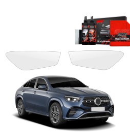 Lyktbeskyttere Mercedes GLE 450d 2023 - 2025 │ PPF beskyttelsesfolie Gjennomsiktig BodyShield