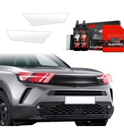 Lyktbeskyttere Opel Mokka 2021 - 2025 │ PPF beskyttelsesfolie Gjennomsiktig BodyShield