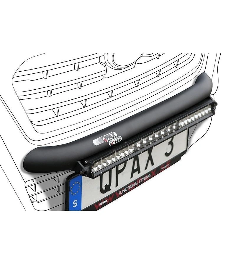 Lyktebøyle QPAX Q-Led lysfeste Subaru Outback 2014 – 2018 – bilde 3