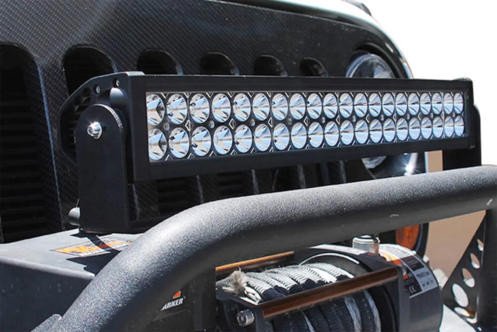 Lyktefeste for ekstralys 20" Jeep Wrangler Jk 2007-2018  | Feste for ekstralys
