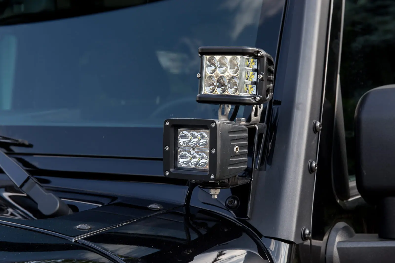 Lyktefeste for ekstralys Jeep Wrangler JK 2006 - 2018 | Feste for ekstralys – bilde 3