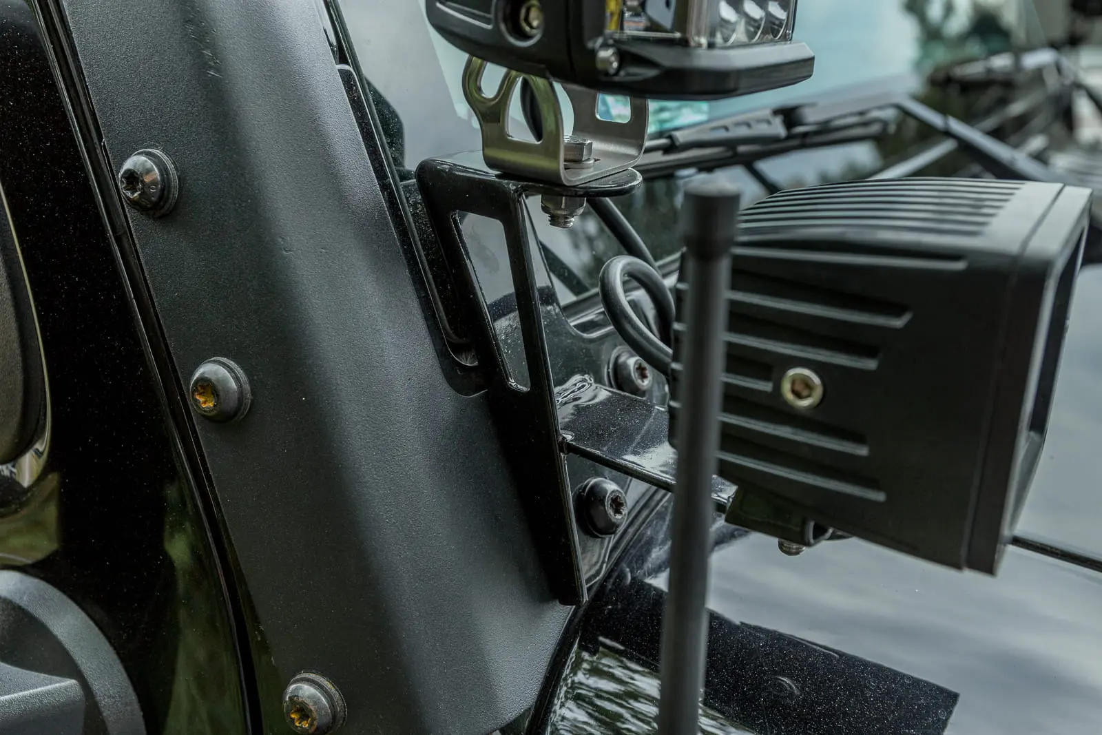 Lyktefeste for ekstralys Jeep Wrangler JK 2006 - 2018 | Feste for ekstralys – bilde 5