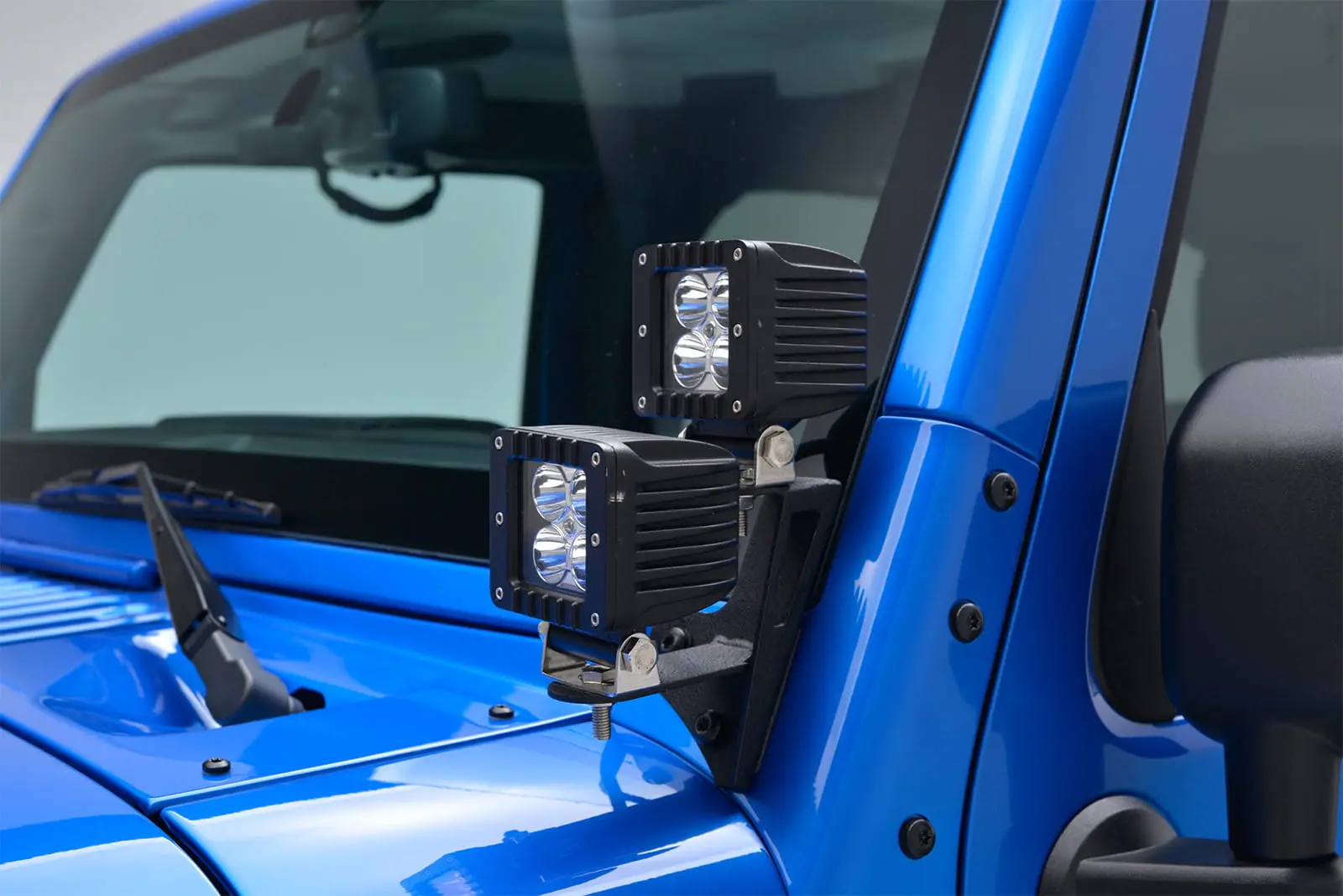 Lyktefeste for ekstralys Jeep Wrangler JK 2006 - 2018 | Feste for ekstralys – bilde 8