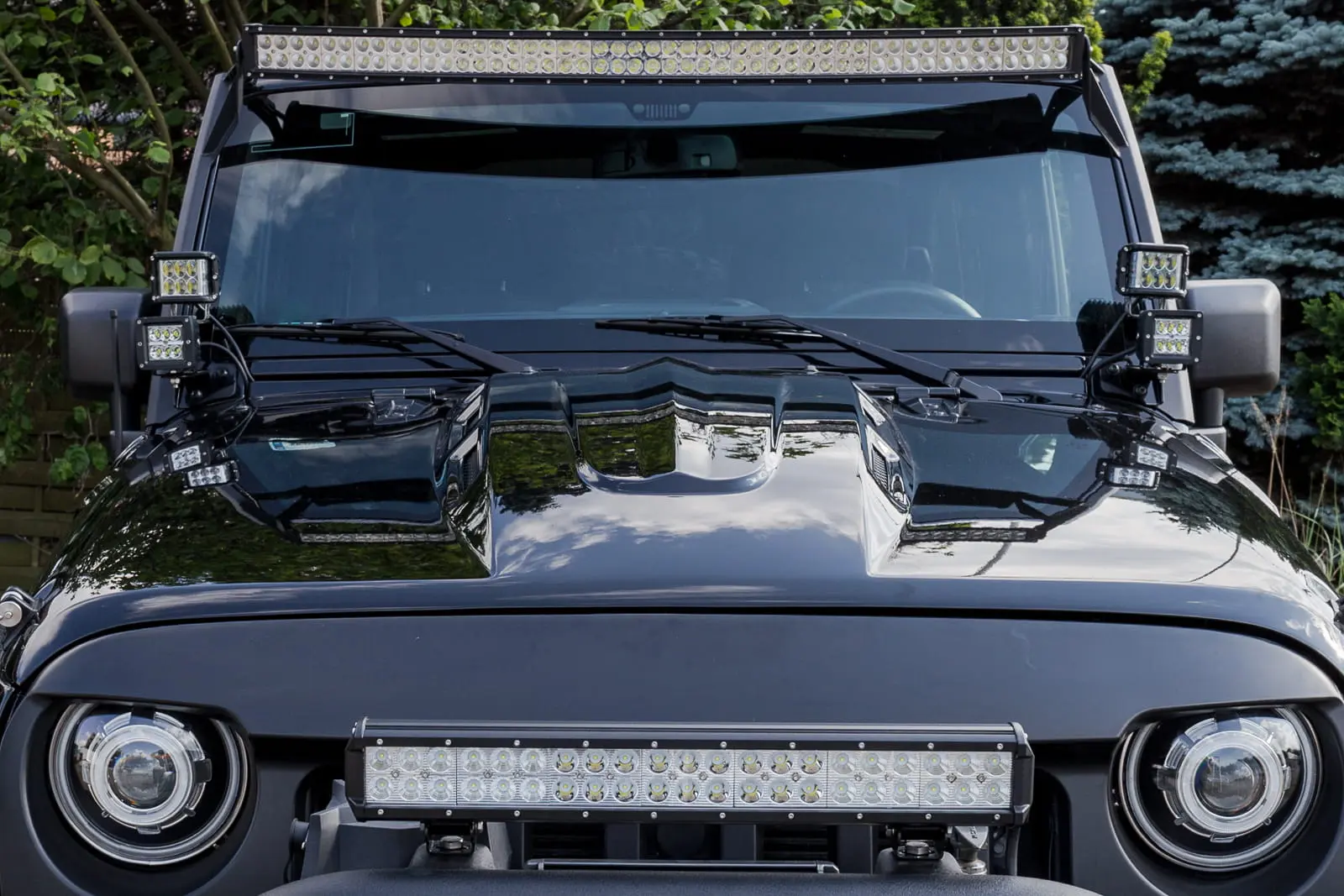 Lyktefeste for ekstralys Jeep Wrangler JK 2006 - 2018 | Feste for ekstralys – bilde 9