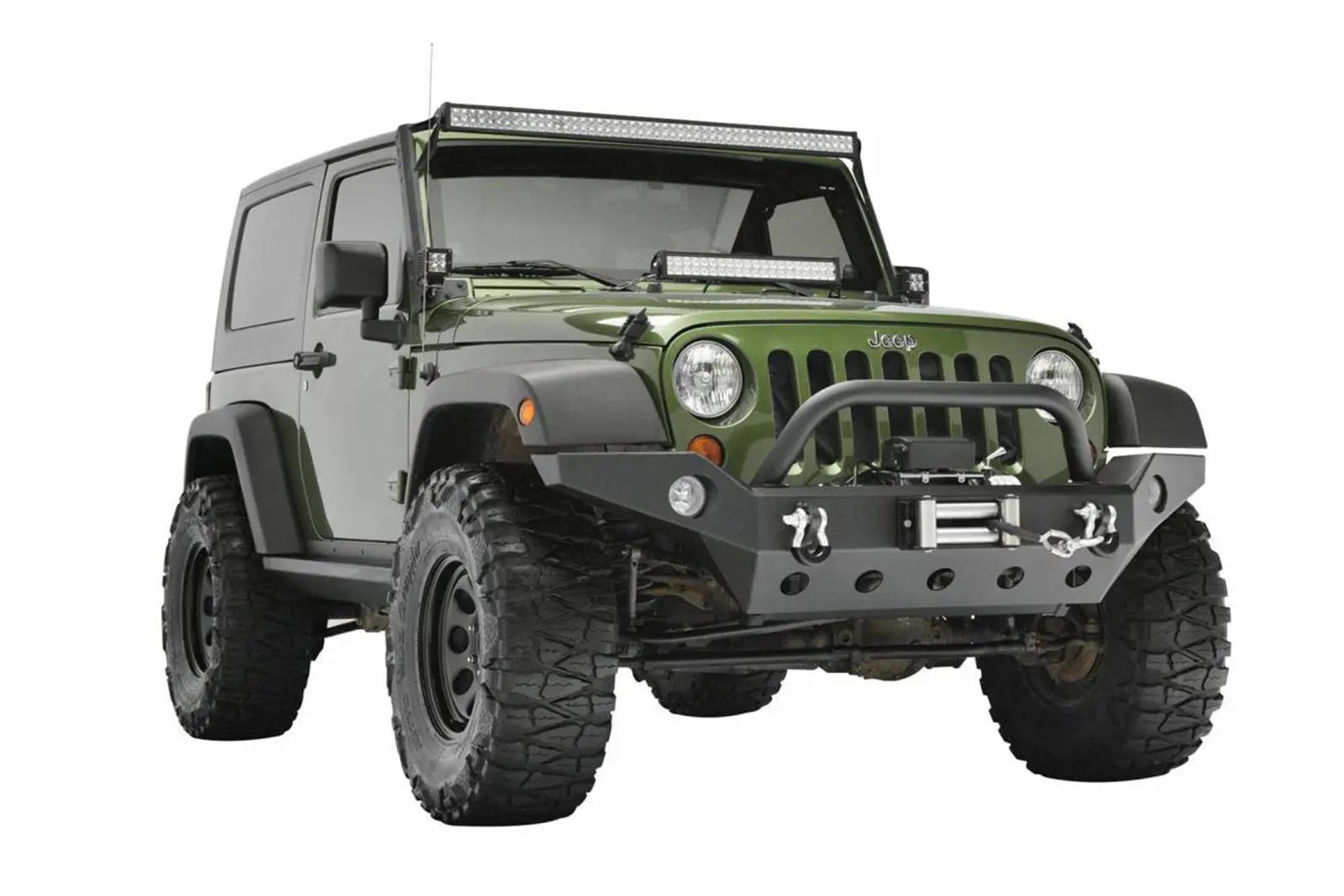 Lyktefeste for ekstralys Jeep Wrangler JK 2006 - 2018 | Feste for ekstralys – bilde 2