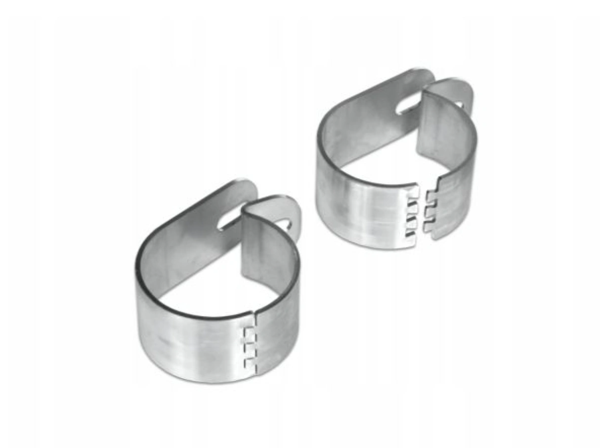 Lyktefeste Rørklemme 63mm Chrome | Feste for ekstralys - sett 2 stk. – bilde 4