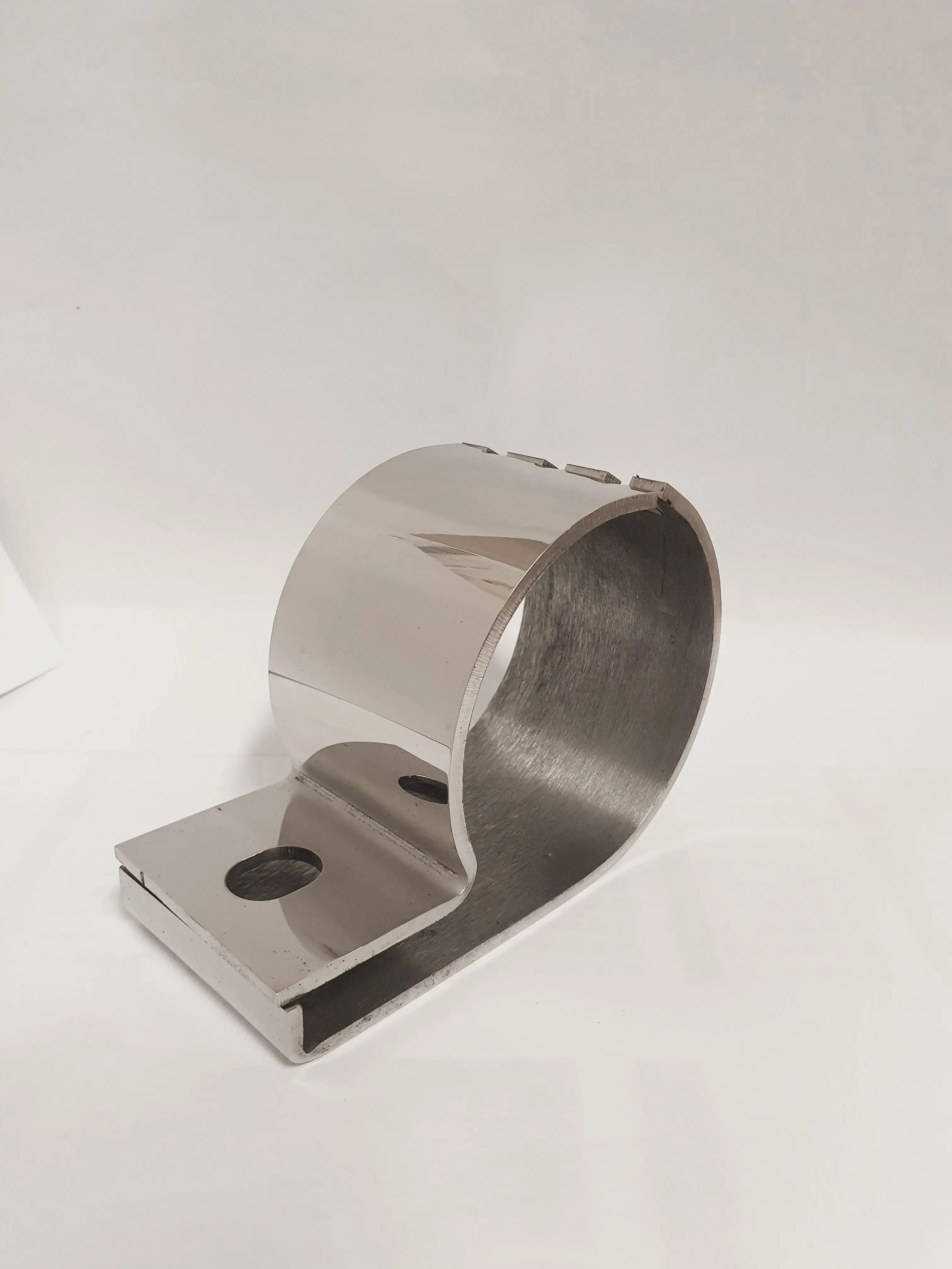 Lyktefeste Rørklemme 70mm Chrome  | Feste for ekstralys - 1 stk. – bilde 5