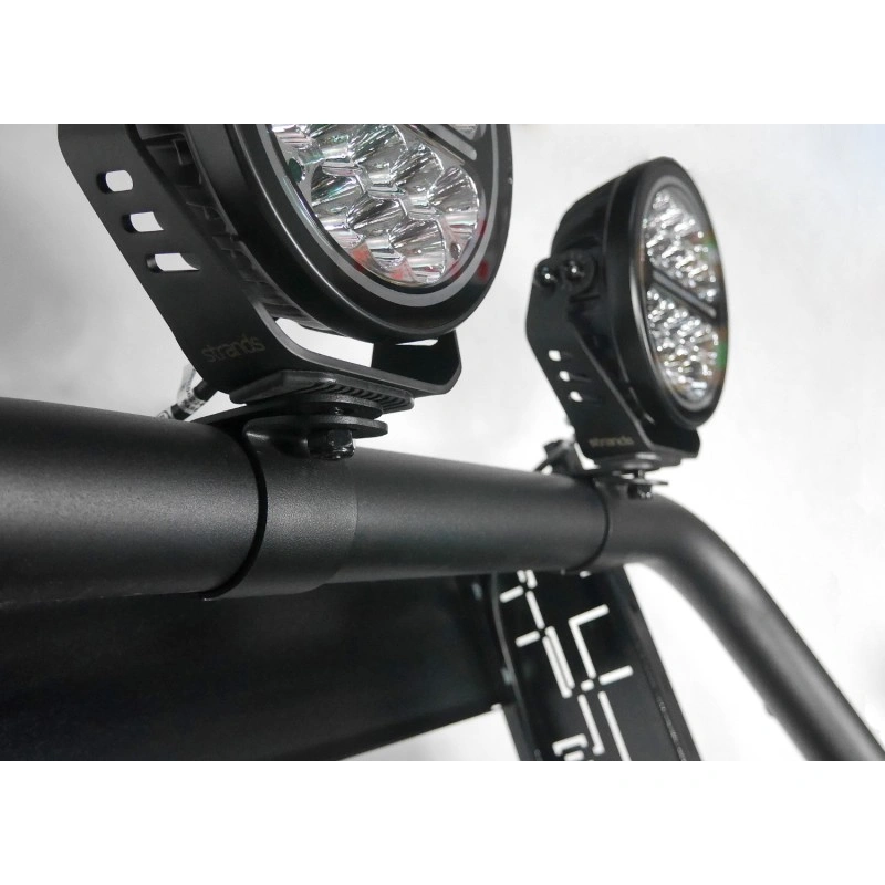 Lyktefeste Rørklemme 76mm Black | Feste for ekstralys - sett 2 stk. – bilde 5