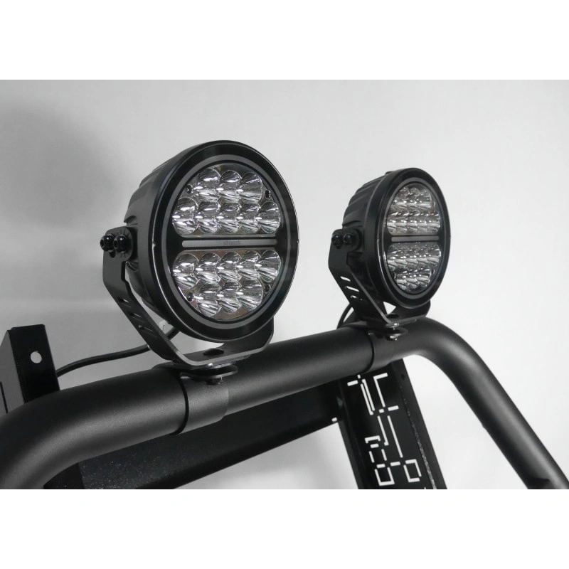 Lyktefeste Rørklemme 76mm Black | Feste for ekstralys - sett 2 stk. – bilde 6