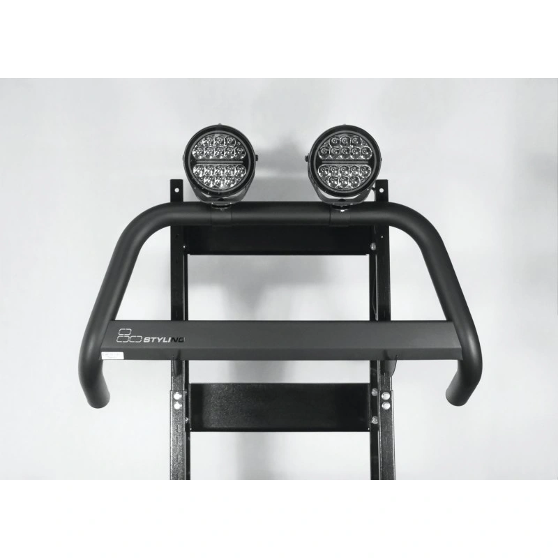 Lyktefeste Rørklemme 76mm Black | Feste for ekstralys - sett 2 stk. – bilde 7