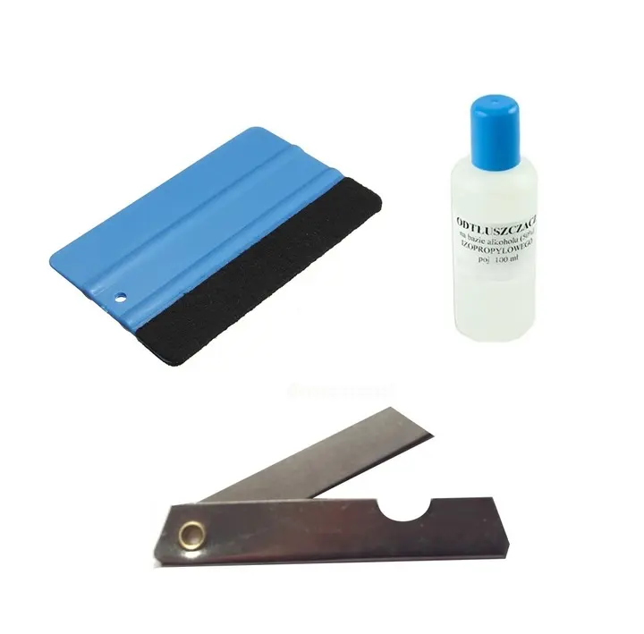 Lyktefilm Solar Plastic Tint Film | Beskyttelsesfilm PPF folie - Glossy Black XXL Image 18
