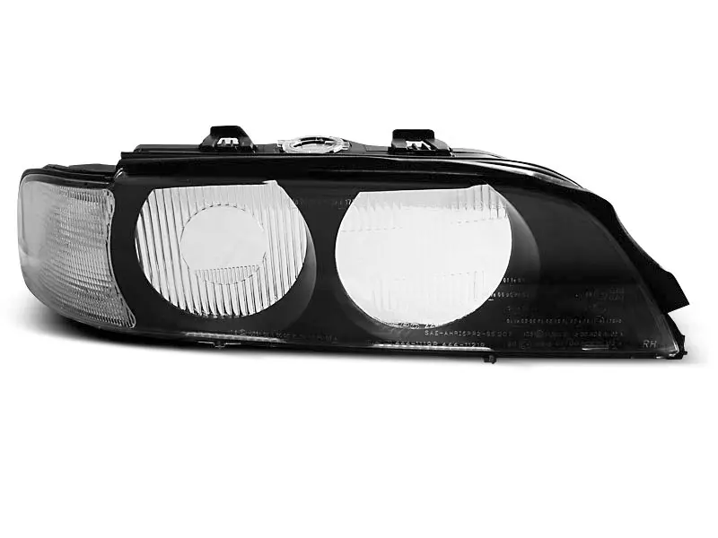 Lykteglass BMW 5 (E39) 1995-2000 BLACK WHITE D2S - sett 2 stk. – bilde 2
