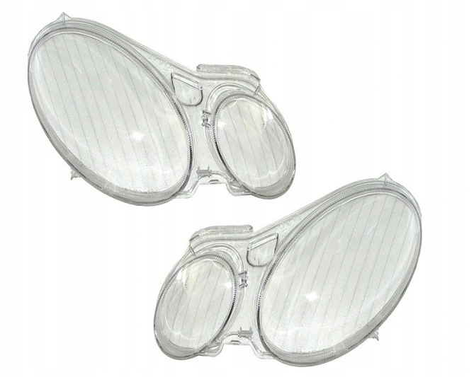 Lykteglass hovedlys MERCEDES-BENZ W211 2002-2006 - sett 2 stk.