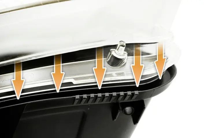 Lykteglass hovedlys Tesla Model S 2016 - 2021 │ sett 2 stk. Image 5