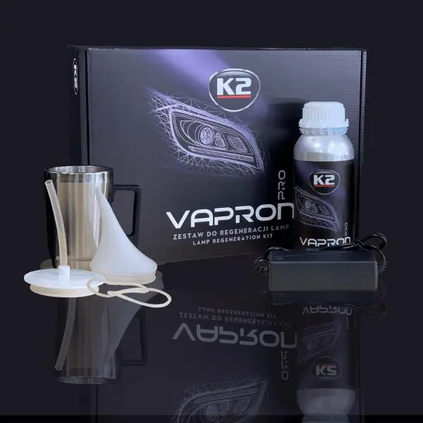 Lyktfornyer kit K2 Vapron Pro │ Oppussingssett for frontlykt – bilde 6