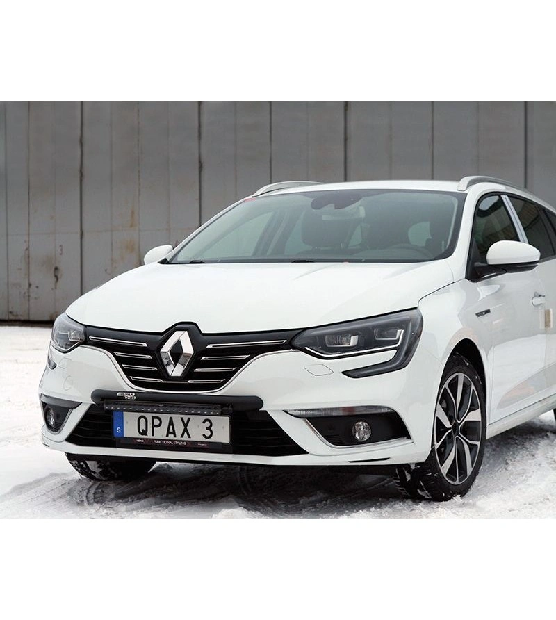 Lysfeste Renault Megane IV 2016 - 2024 │  Lyktebøyle QPAX Q-Led med Ledbar AngryMoose Single 5 20" Combo