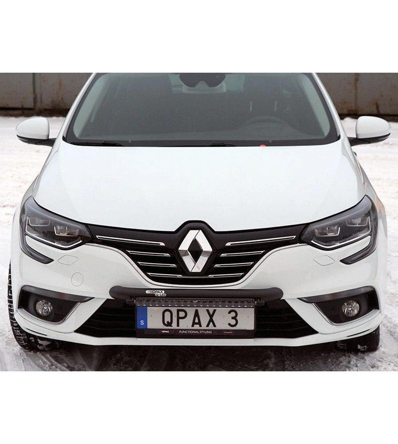 Lysfeste Renault Megane IV 2016 - 2024 │  Lyktebøyle QPAX Q-Led med Ledbar AngryMoose Single 5 20" Combo – bilde 2