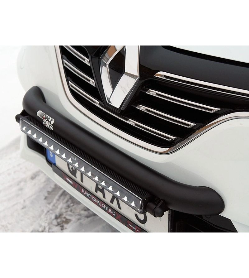 Lysfeste Renault Megane IV 2016 - 2024 │  Lyktebøyle QPAX Q-Led med Ledbar AngryMoose Single 5 20" Combo – bilde 3