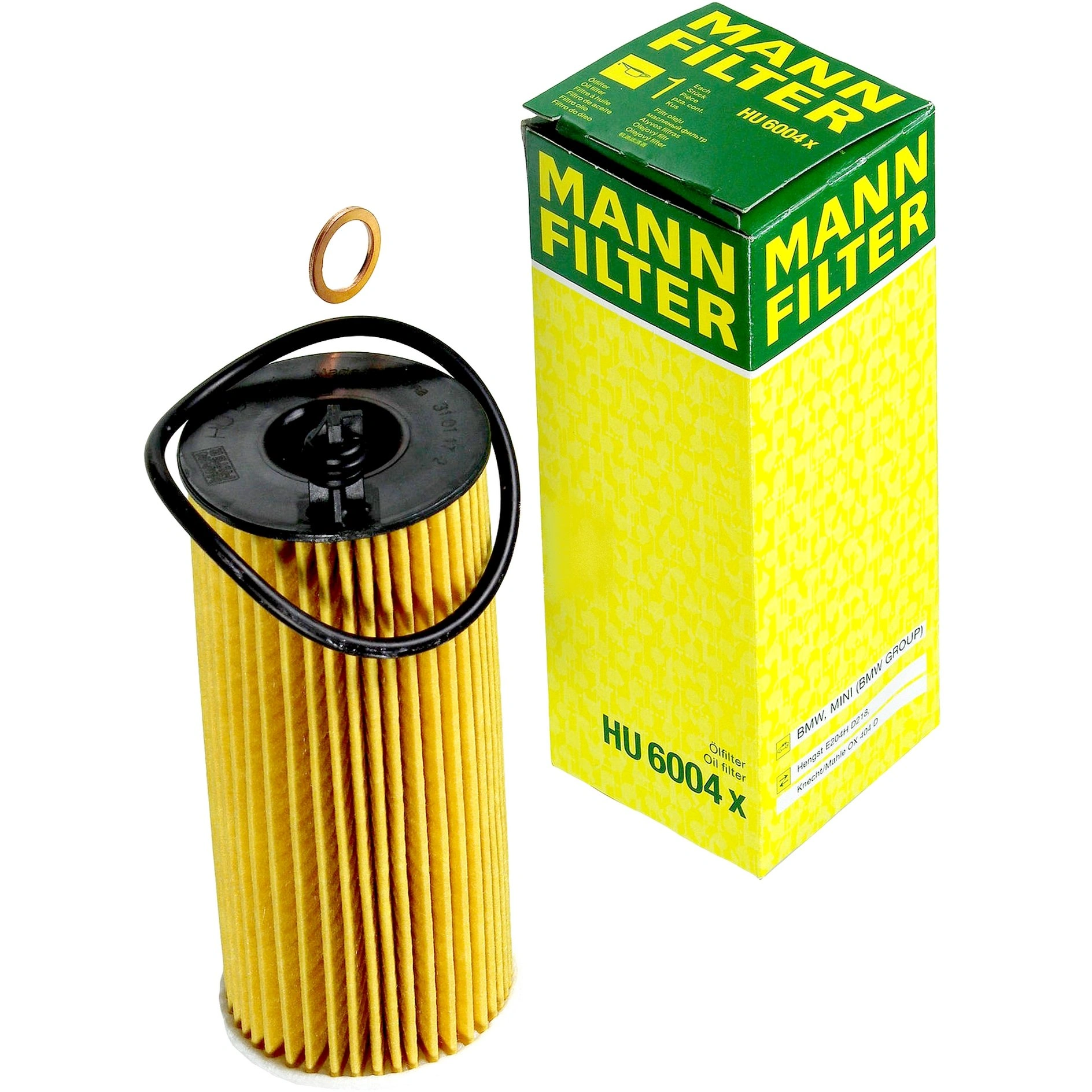 MANN-FILTER HU 6004 x Oljefilter BMW