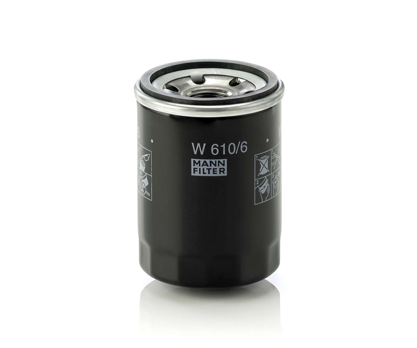 MANN-FILTER W 610/6 Oljefilter