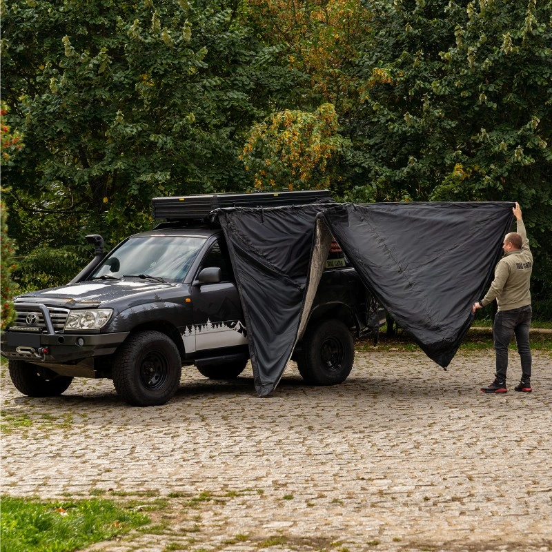 Markise 270° Wild Camp Space+ Day&Night svart │ førerside – bilde 10