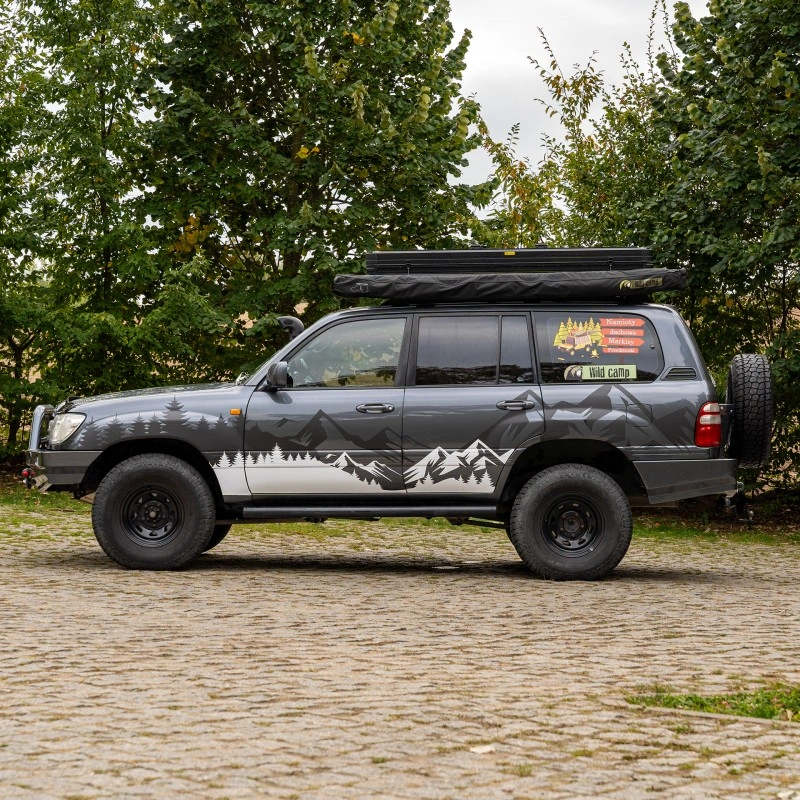 Markise 270° Wild Camp Space+ Day&Night svart │ førerside – bilde 2