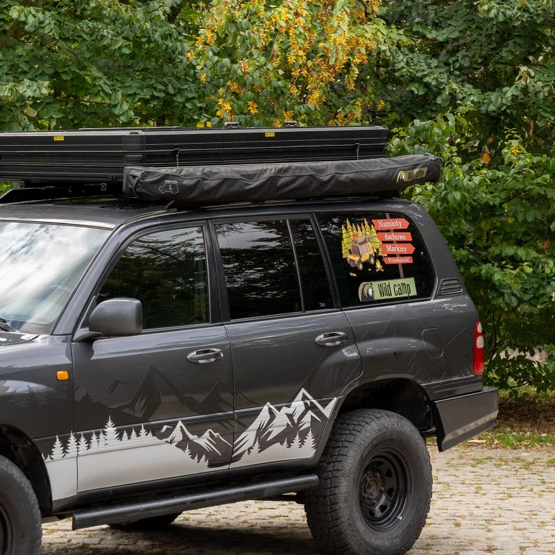 Markise 270° Wild Camp Space+ Day&Night svart │ førerside – bilde 3