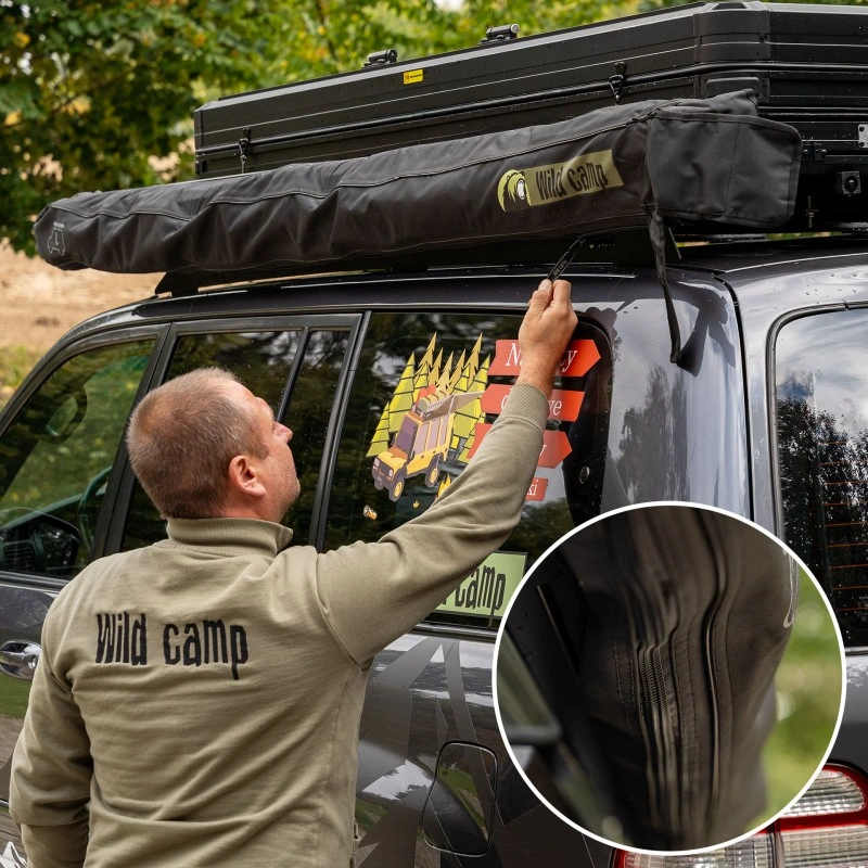Markise 270° Wild Camp Space+ Day&Night svart │ førerside – bilde 5