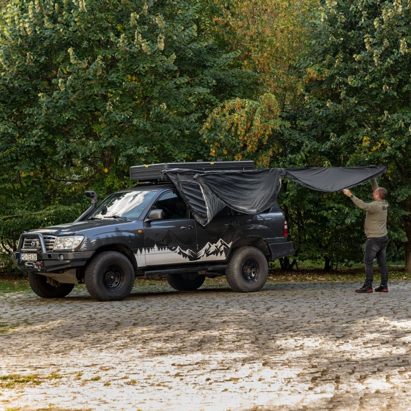 Markise Batwing 180° Wild Camp Day & Night │ selvstående - venstre side – bilde 11
