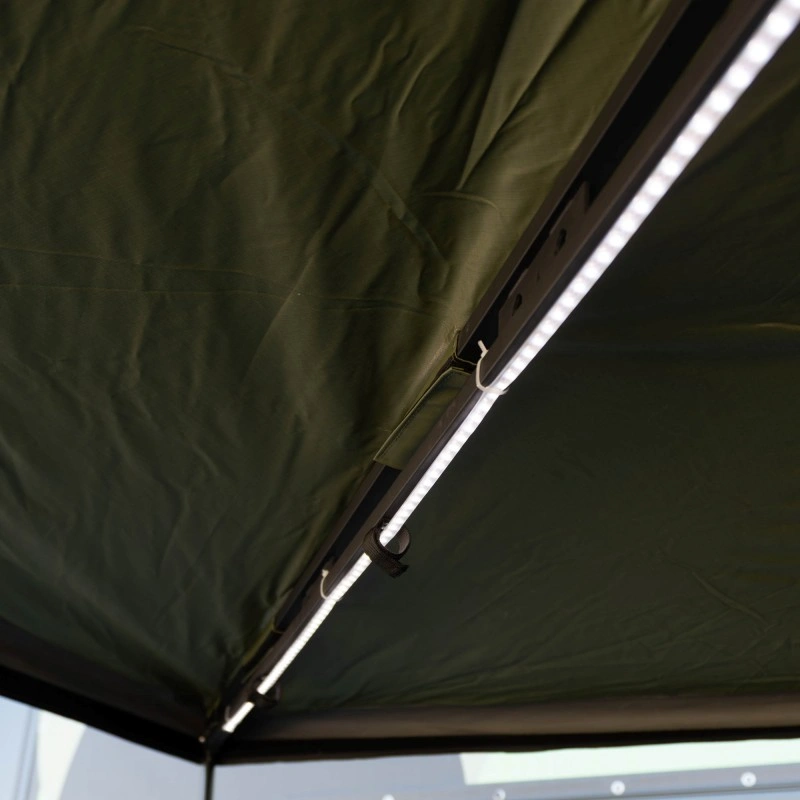 Markise Batwing 270° Wild Camp HEX 2,4 M Grønn høyre side │ for passasjerside - med LED-belysning – bilde 15