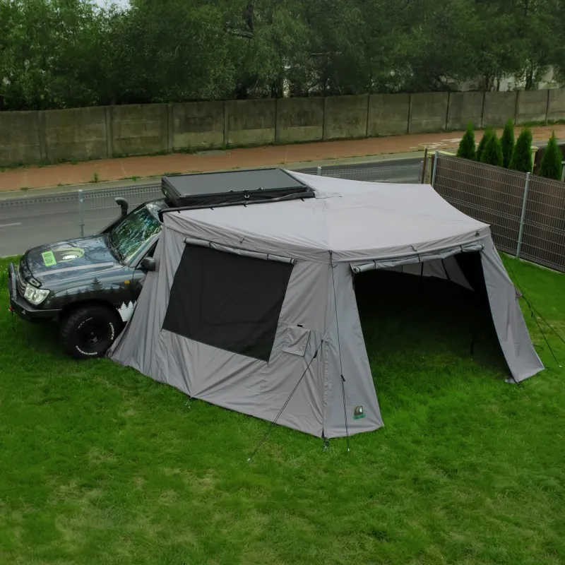 Markise Batwing II Premium Wild Camp 270° 2,5 m grå │ førerside – bilde 5