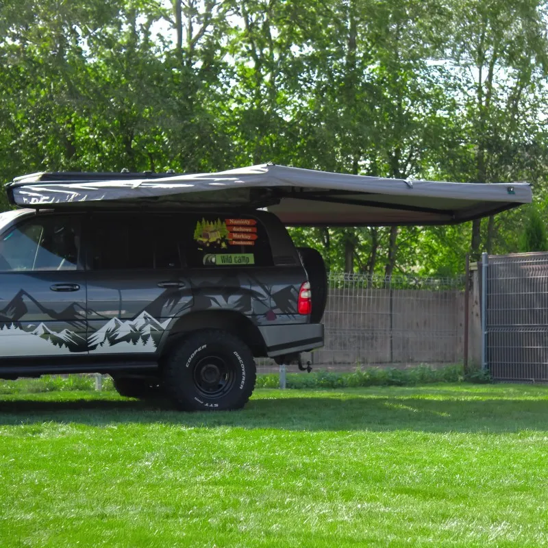 Markise Batwing II Premium Wild Camp 270° 2,5 m grå │ førerside – bilde 7