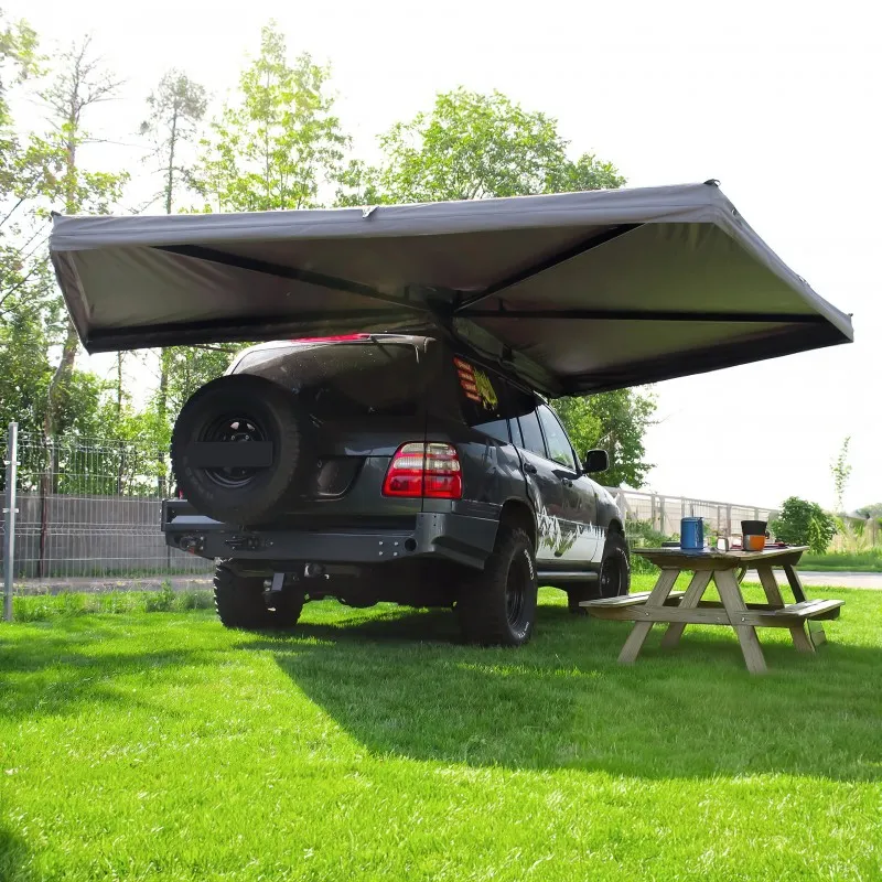 Markise Batwing II Premium Wild Camp 270° 2,5 m grå │ passasjerside – bilde 2