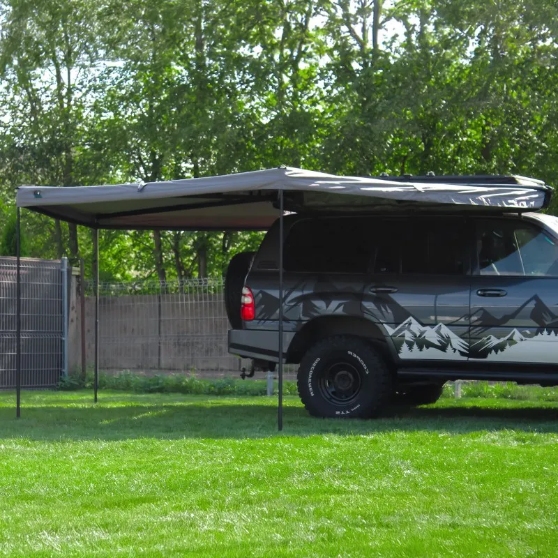 Markise Batwing II Premium Wild Camp 270° 2,5 m grå │ passasjerside – bilde 4
