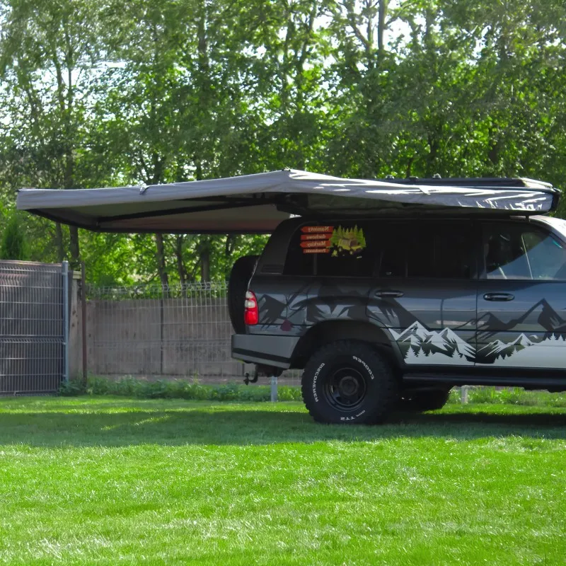 Markise Batwing II Premium Wild Camp 270° 2,5 m grå │ passasjerside – bilde 7