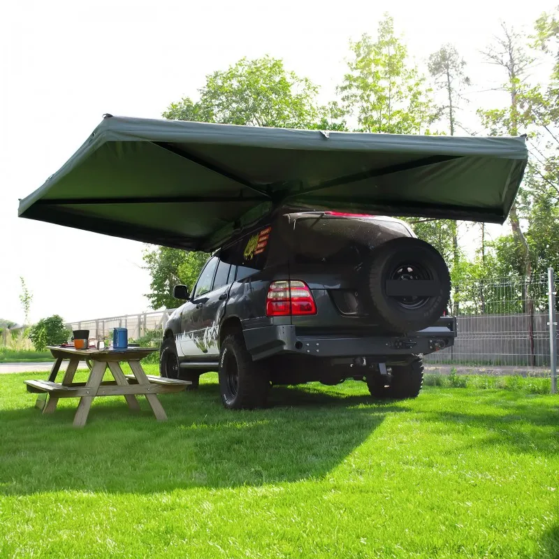 Markise Batwing II Premium Wild Camp 270° 2,5 m grønn │ førerside – bilde 2