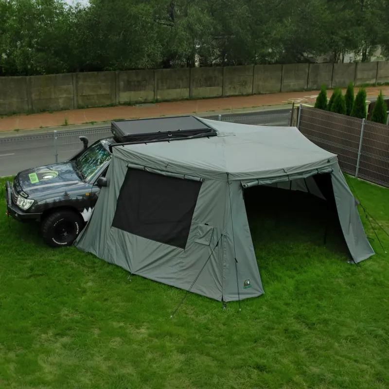 Markise Batwing II Premium Wild Camp 270° 2,5 m grønn │ førerside – bilde 5