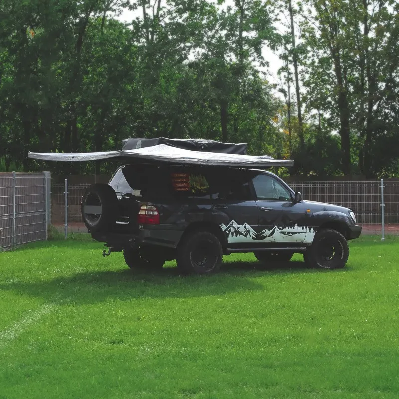 Markise Batwing Wild Camp 270° 2,4 m grå │ passasjerside – bilde 6