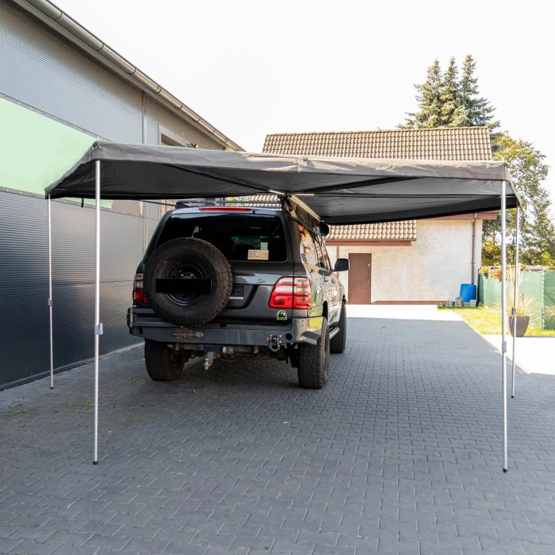 Markise Batwing Wild Camp HEX 270° 2,5 m grå │ passasjerside – bilde 7